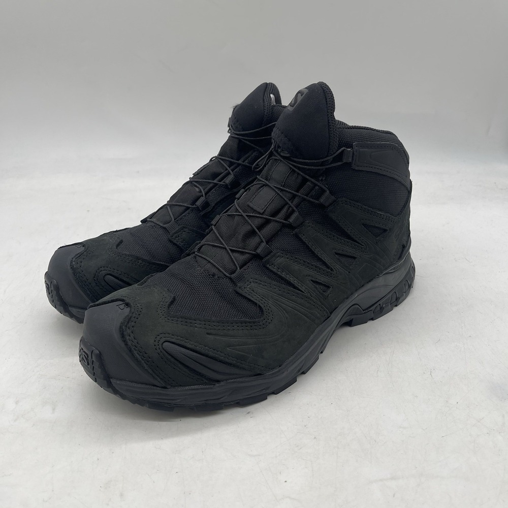 SalomoncXA Forces Goretex Boots Mens 9 Black Eyelet Outdoor UK 8.5 409218 New